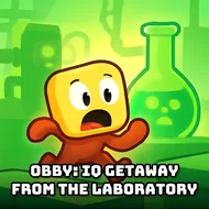 Obby: IQ Getaway From The Laboratory - Logic Riddles game