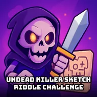Undead Killer Sketch Riddle Challenge - Draw Puzzle game